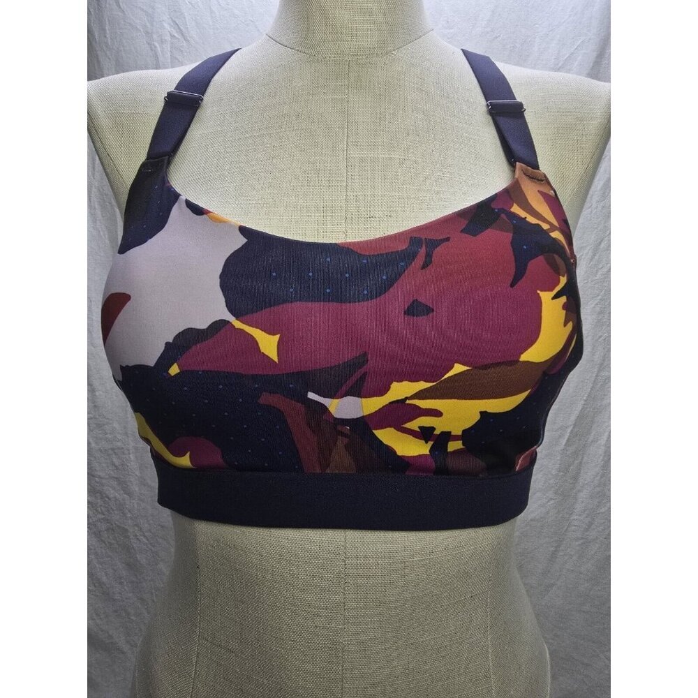 Old Navy Active Go Dry Sports Bra Size Medium- Graphic Print- A- C cups